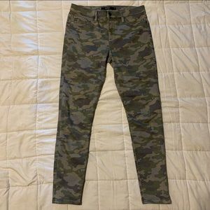 Hudson Los Angeles Jeans - Nico Super Skinny - Camouflage - Sz: 28